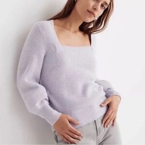 Madewell Melwood Women's Soft Purple Crew Neck Sweater NEW W TAG